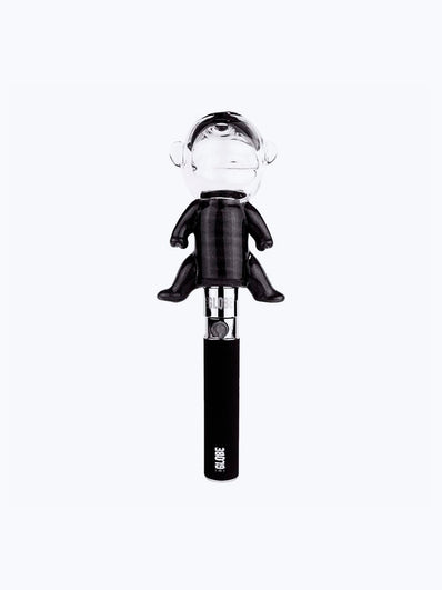 Artisan Money Man Glass Globe