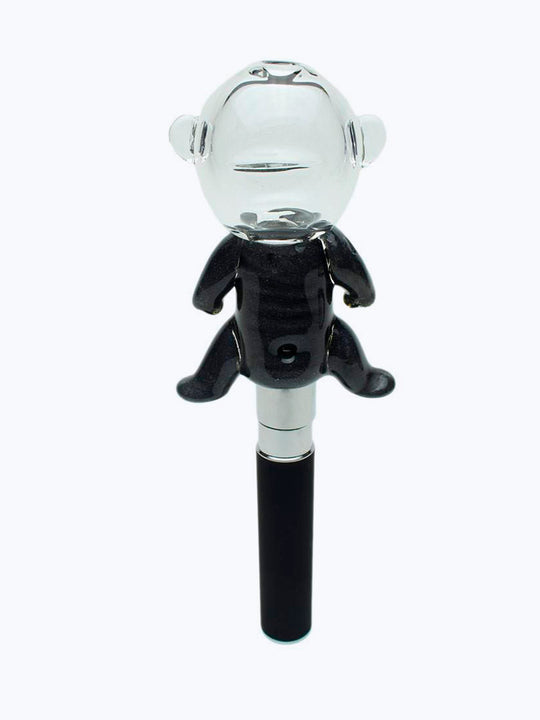 Artisan Money Man Glass Globe